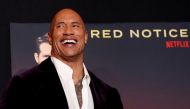 Cast member and producer Dwayne Johnson attends the premiere for the film 