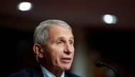 White House Chief Medical Adviser Anthony Fauci in Washington, U.S., November 4, 2021. REUTERS/Elizabeth Frantz/File Photo