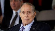 FILE PHOTO: Former Senate majority leader Bob Dole (R-KS). REUTERS/Kevin Lamarque/File Photo
