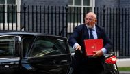 Britain's Secretary of State for Education Nadhim Zahawi arrives on Downing Street, in London, Britain September 17, 2021. REUTERS/Peter Nicholls

