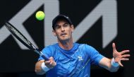 Tennis - ATP 250 - Melbourne Summer Set - Melbourne Park, Melbourne, Australia - January 4, 2022 Britain's Andy Murray in action during his round of 32 match against Argentina's Facundo Bagnis REUTERS/Loren Elliott

