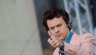 Singer Harry Styles performs on NBC's 'Today' show in New York City, U.S., February 26, 2020. REUTERS/Brendan McDermid/File Photo
