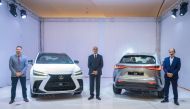 AAB Lexus officials during the launch of the all-new Lexus NX, in Doha, recently.  