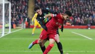 Inter Milan's Alessandro Bastoni in action with Liverpool's Luis Diaz REUTERS/Phil Noble