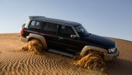 The 2022 Nissan Patrol Super Safari in action. 