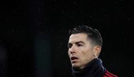 Manchester United's Cristiano Ronaldo during the warm up before the match against Burnley - Turf Moor, Burnley, Britain - February 8, 2022 Action Images via Reuters/Carl Recine