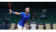 Victor Crouin in action in Doha