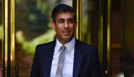 Former Chancellor of the Exchequer Rishi Sunak walks in London, Britain, July 14, 2022. REUTERS/Toby Melville