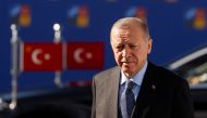 Turkey's President Recep Tayyip Erdogan attends a NATO summit in Madrid, Spain, on June 30, 2022. (REUTERS/Susana Vera)