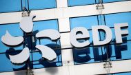 View of the company logo of Electricite de France (EDF) on the facade of EDF's headquarters in Paris, France, July 7, 2022. REUTERS/Johanna Geron

