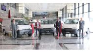 AAB officials during the lunch of all-new Toyota Lite Ace at the Toyota Lite Ace at the Toyota Showroom, Abdulghani Tower.