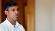 Britain's Rishi Sunak speaks to Tory members at Fontwell Park Racecourse as part of his campaign to be leader of the Conservative Party and the next prime minister, in Fontwell, Britain, July 30, 2022. Joe Sene/Pool via REUTERS


