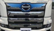 Hino Motors Ltd displays its new Hybrid Profia, a diesel-hybrid version of its large commercial truck model at its R&D Centre at Hino in Tokyo, Japan July 17, 2018. REUTERS/Naomi Tajitsu/File Photo