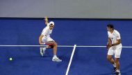 Spain's Alejandro Galan and Juan Lebron in action during the round of 32.