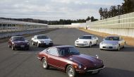The Nissan Z Heritage Models.