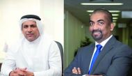 HSBC Qatar's CEO Abdul Hakeem Mostafawi (left) and Director, Head of Securities Services Markets and Securities Services Shreen Abeysekera