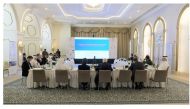 Experts sharing insights on current and future gas prices at the latest CEO Roundtable held by the Al-Attiyah Foundation, yesterday.