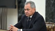Russian Defence Minister Sergei Shoigu attends a meeting with Russian President Vladimir Putin in Moscow on February 14, 2022. File Photo / Reuters