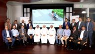 ABB and Kahramaa officials during the Energy Efficiency Symposium held recently.