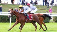 Nour Al Maury wins Qatar Arabian Trophy for Fillies. Pictures: Scoopdyga