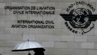 A pedestrian walks past the International Civil Aviation Organisation (ICAO) headquarters building in Montreal, Quebec, Canada, on June 16, 2017. File Photo / Reuters
