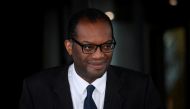  British Chancellor of the Exchequer Kwasi Kwarteng walks outside a hotel, as Britain's Conservative Party's annual conference continues, in Birmingham, Britain, on October 4, 2022. REUTERS/Toby Melville
