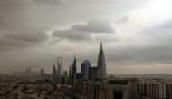 Clouds move over the Riyadh skyline November 17, 2013. Picture taken November 17, 2013. File Photo / Reuter