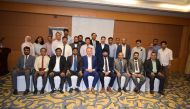 Officials and participants during the forum organised by IIQS Qatar recently.   