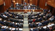 Lebanese members of Parliament attend a legislative session in Beirut, Lebanon, on July 26, 2022.  File Photo / Reuters


