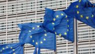 European Union flags flutter outside the EU Commission headquarters in Brussels, Belgium, September 28, 2022.  File Photo / Reuters
