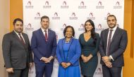 Officials during the networking reception organised by the US-Qatar Business Council (USQBC) and Association of Women in International Trade (WIIT), in Washington, DC recently. 