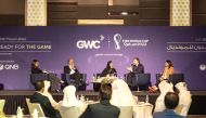 Panellists during a panel discussion at the GWC Forum 2022.