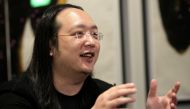 Taiwan's Minister of Digital Affairs Audrey Tang speaks during an interview in Vilnius, Lithuania, January 13, 2023. (REUTERS/Ints Kalnins)