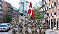 File Photo: Soldiers parade through Aalborg, Denmark. (Henning Bagger/AFP/Getty Images)
