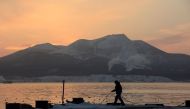 A general view shows the Island of Kunashir, one of four islands known as the Southern Kuriles in Russia and the Northern Territories in Japan, December 20, 2016. File Photo: REUTERS/Yuri Maltsev.