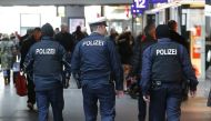 Police on patrol in Berlin in a file photo. REUTERS/Fabrizio Bensch
