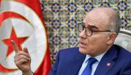 Tunisia's Foreign Minister Nabil Ammar gives an interview at his office in Tunis on February 27, 2023. (Photo by FETHI BELAID / AFP)