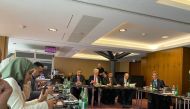 Qatar Chamber officials at the Executive Office, the Board of Directors and the General Assembly meetings of the Arab-Swiss Chamber of Commerce and Industry. 