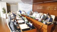 Member of the Board of Directors, Mohamed Ismail Al Emadi chairing the meeting.