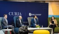 From left: David Ford, Nick Ashley, Dr. Allan Villegas-Mateos and Joumana Elnaggar at the panel discussion.