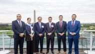 FROM LEFT: Managing Director and Treasurer of the Board of Directors, USQBC, Mohammed Barakat; Managing Director of USQBC Doha Office Sheikha Mayes bint Hamad Al Thani; Defense Attaché of the State of Qatar in the United States Brigadier General Ali M Al Kuwari; Acting CEO, Barzan Holdings Abdullah Al Khater; President of USQBC, Scott Taylor; Associate – Investments, Barzan Holdings Mohamed El Sayed.
