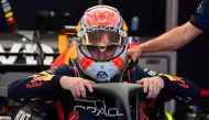 Red Bull Racing's Dutch driver Max Verstappen enters his car in the pits ahead of the third practice session of the Formula One Monaco Grand Prix at the Monaco street circuit in Monaco, on May 27, 2023. (Photo by ANDREJ ISAKOVIC / AFP)