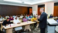 Participants during the training programme for customs brokers.