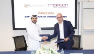 QFBA and Morgan International officials during the MoU signing ceremony.