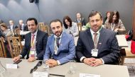 QFMA officials taking part in the ANNA meeting held yesterday in London.