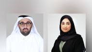 Sheikh Hamad bin Ahmed Al-Thani (L); Eng. Khaloud Karbon (R)
