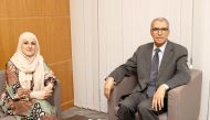 The research team - Dr. Fatma Kayan Fadlelmula and Dr. Abdellatif Sellami.