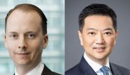 Regional Chief Executive, Middle East North Africa and Türkiye (MENAT), HSBC Bank Middle East Stephen Moss (left) and President and Chief Executive Officer of HSBC China Mark Wang