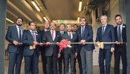 Minister of Economic Development of Lombardy Region, Guido Guidesi; Chairman and Managing Director of Lulu Group, Yusuffali MA, with other officials during the opening of Y International Italia.