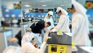 Students during the workshop.